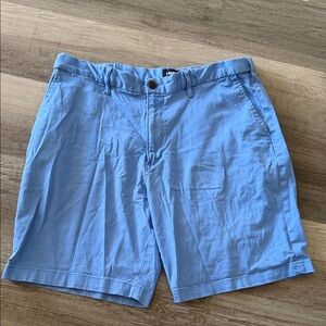 Men's Blue Casual Shorts lands end size 38